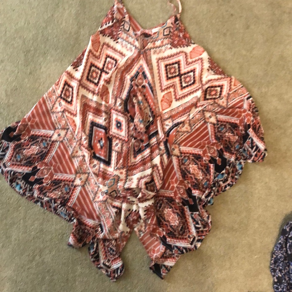 blu pepper flowy top